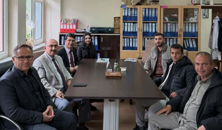 Yeşilay Çorum Şubesi'nden okul müdürlerine ziyaret