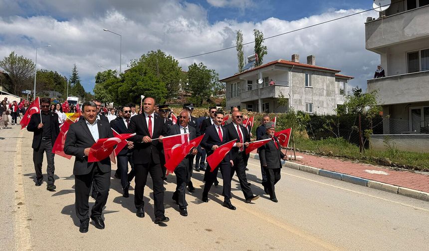 Ortaköy’de 19 Mayıs gençlik yürüyüşü düzenlendi