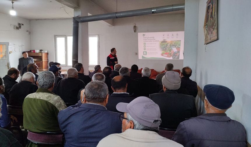 Çorum’da tarımda yeni dönem: Eğitimler köylerde sürüyor