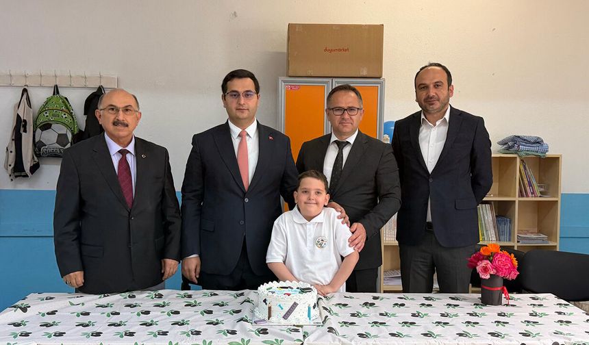 Kaymakam Tokur’dan okul ziyareti