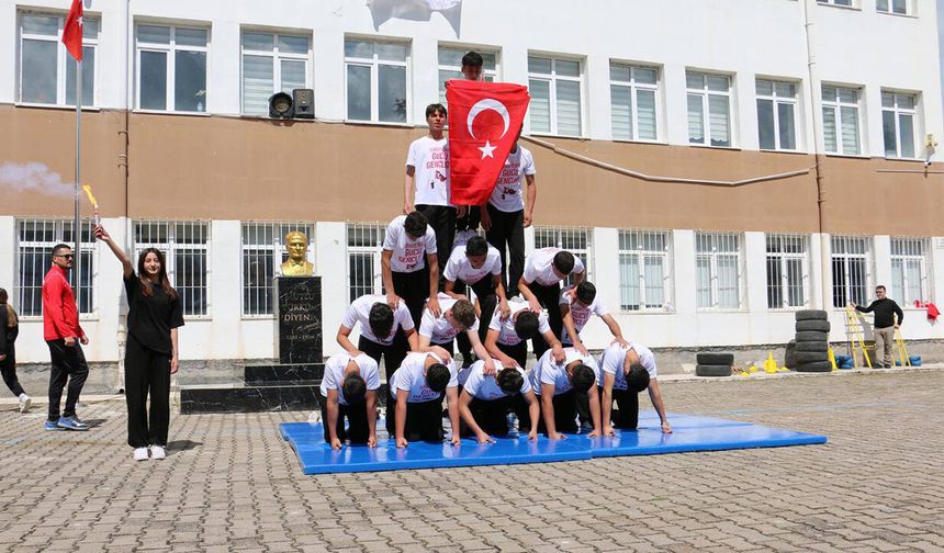 19 Mayıs Boğazkale’de renkli görüntülere sahne oldu