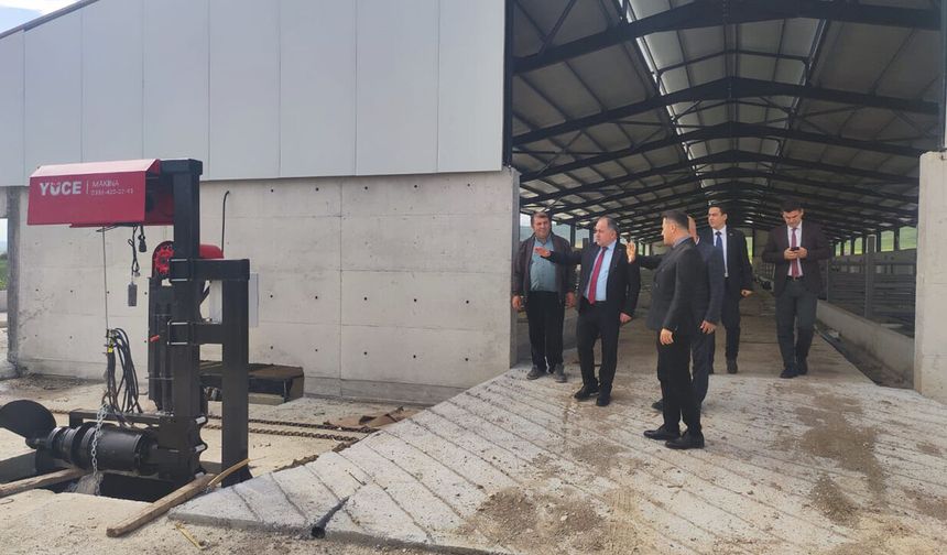 Mecitözü’nde tarım ve hayvancılık yatırımları incelendi