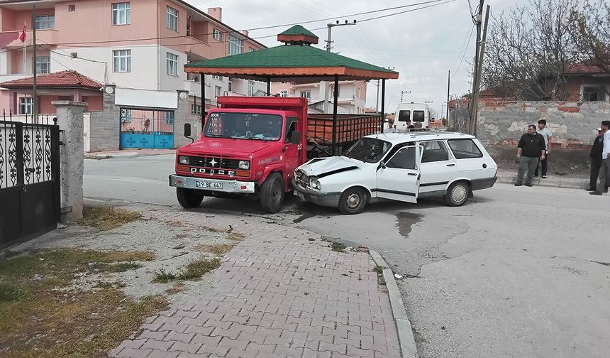 Çorum'da feci kaza: 1 kişi hayatını kaybetti