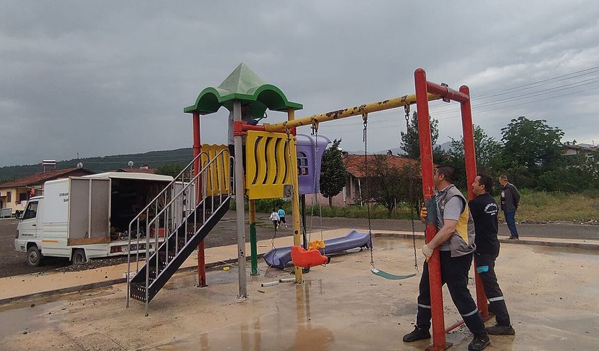 Şenyurt Mahallesi’ne yeni park kazandırıldı