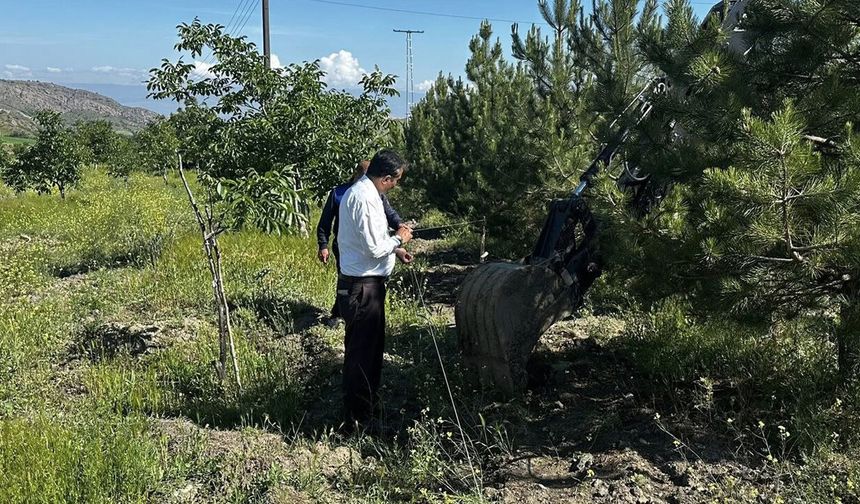 Zağ Yaylası yolunda çalışma başladı