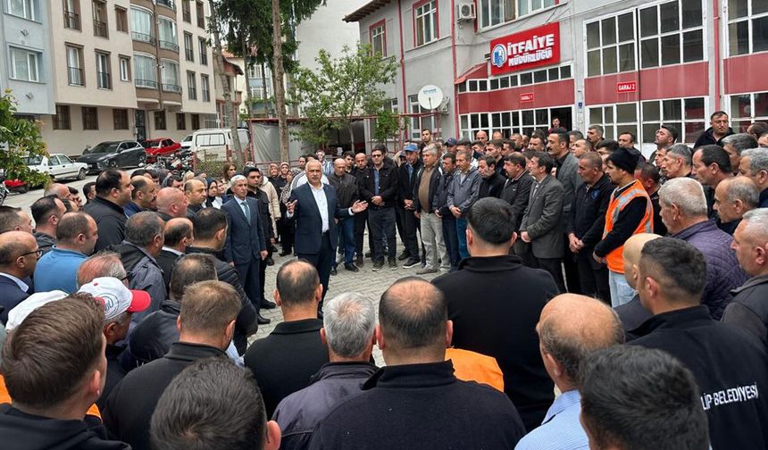 İskilip Belediyesi’nde bayramlaşma programı düzenlendi