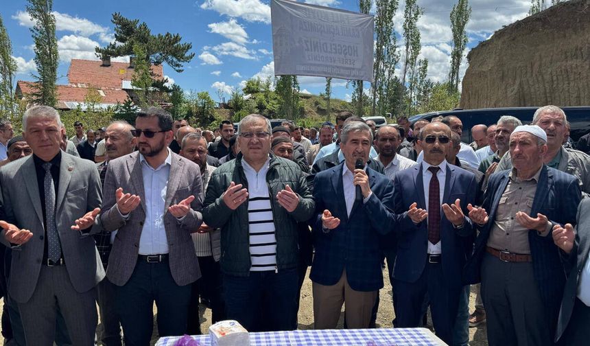 Bayat'ın Falı Köyü'nde cami açılışı gerçekleştirildi
