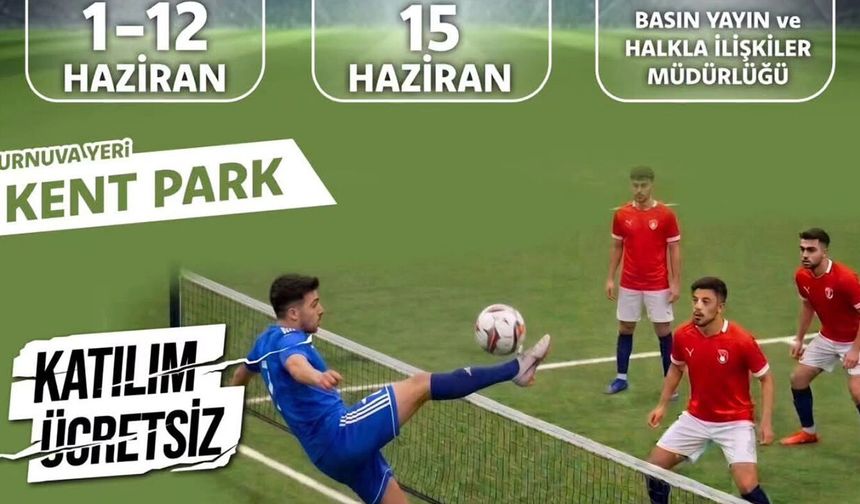 Sungurlu’da ayak tenisi turnuvası başlıyor