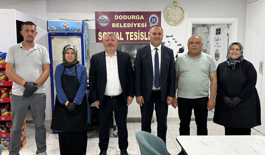 MHP heyetinden Dodurga Belediyesi'ne ziyaret