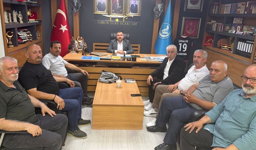 Çorum siyaseti ve gündemi konuşuldu