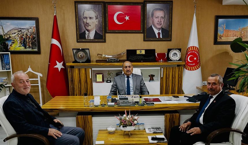 Alacalı Muhtarlardan Başkan Bıyık'a Ziyaret