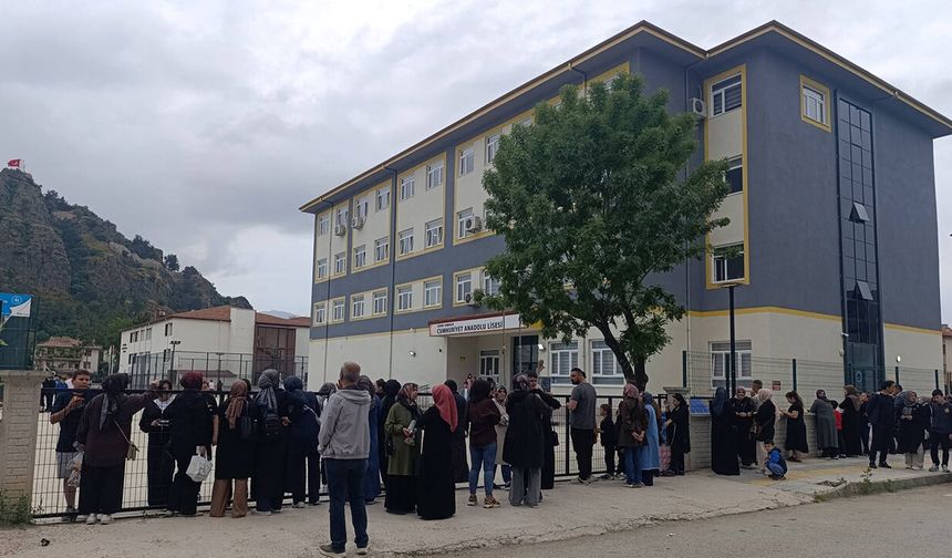Osmancık'ta LGS heyecanı yaşandı