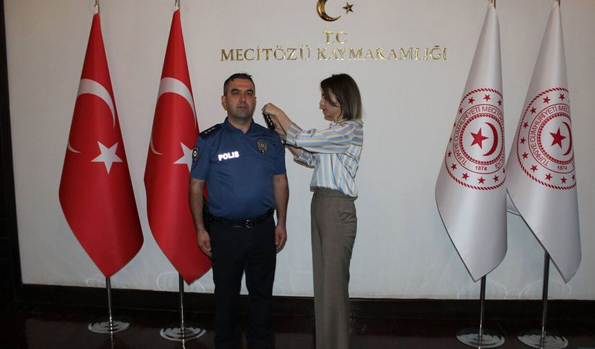 Komiser Sinan Döner Başkomiserliğe terfi etti