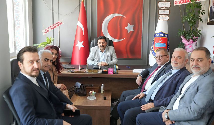 İbrahim Doğan’a görevinde başarılar dilediler