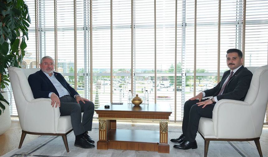 Başkan Aşgın’dan Kaymakam Şapaloğlu’na başarı dileği