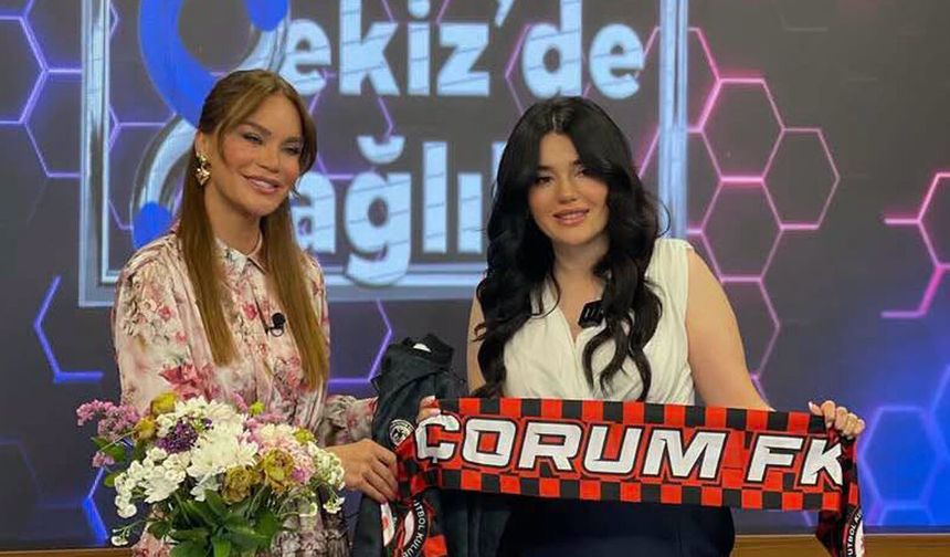 Ebru Şallı’dan Çorum FK’ya sürpriz destek mesajı