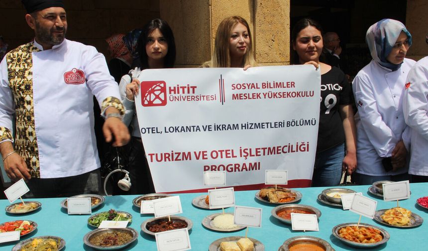 Çorum’da gastronomi şöleni başladı: Hedef UNESCO Gastronomi Şehri olmak