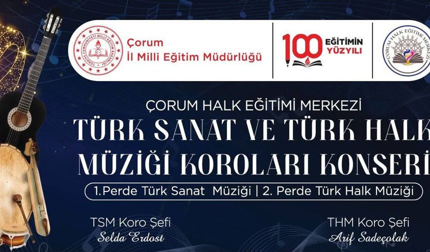 Çorum'da müzik şöleni sanatseverlerle buluşacak