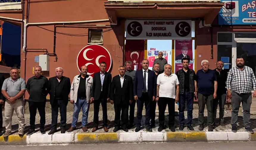 MHP Çorum’dan Dodurga İlçe Başkanlığına Ziyaret