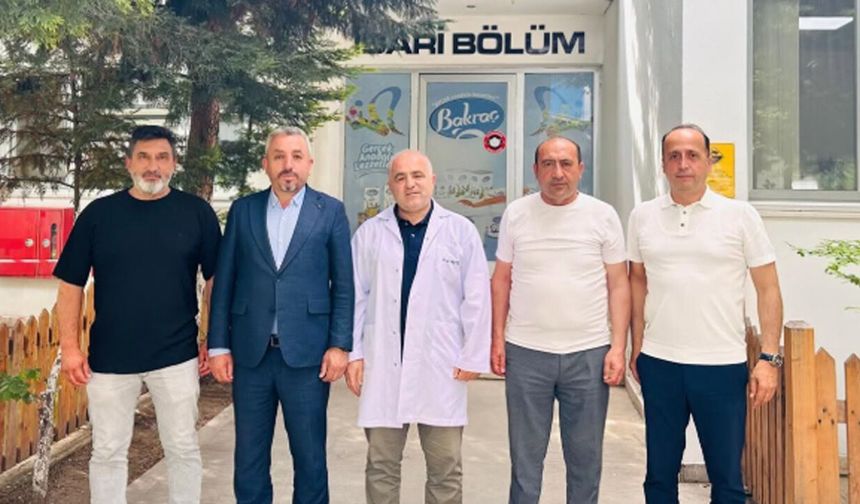 Başkan Erdoğan'dan Bakraç Süt Ürünleri'ne ziyaret