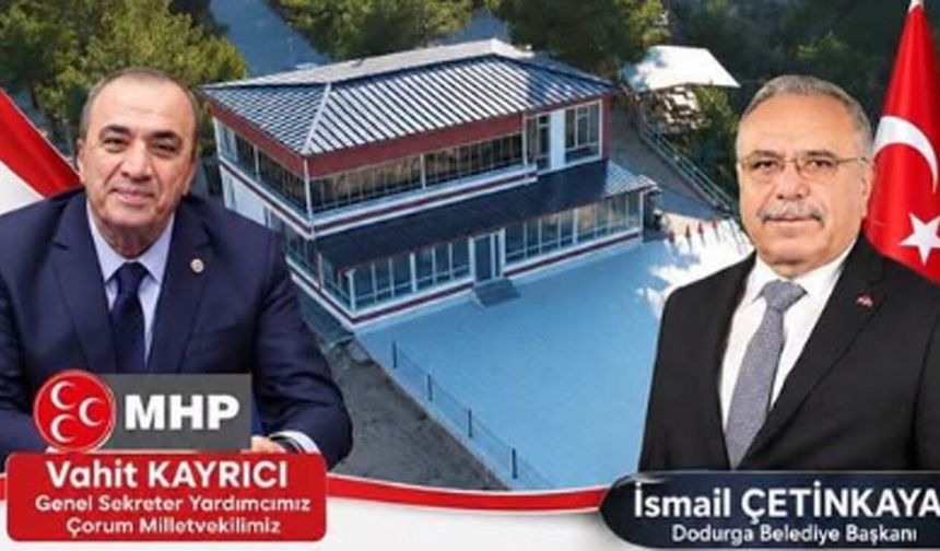 Dodurga Belediyesi Sosyal Tesisleri açılıyor