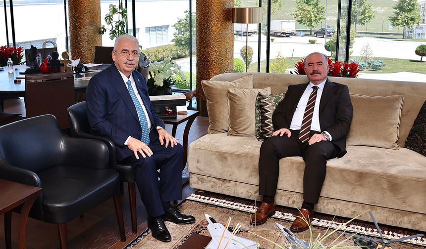 Vali Çalgan'dan Ahmet Ahlatcı'ya Hac Ziyareti