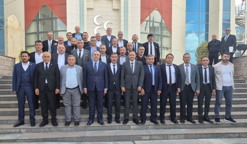 Çorumlu muhtarlardan Ankara çıkarması: Buğday fiyatları gündeme taşındı