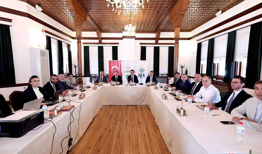 Çorum Valisi Ali Çalgan, OKA toplantısına katıldı
