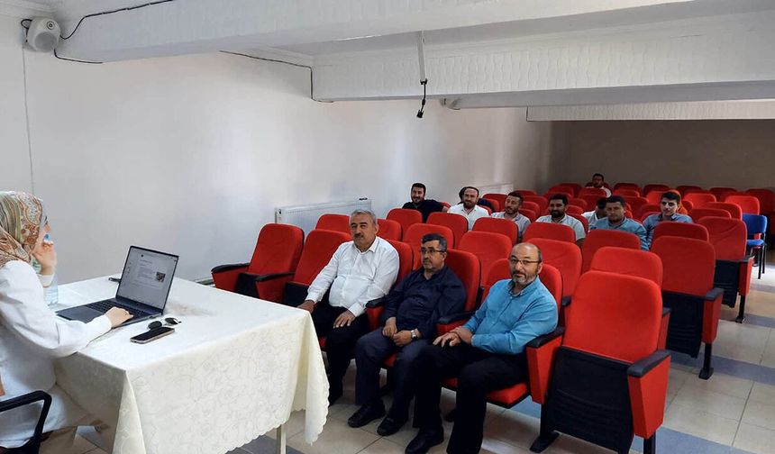 Müftülük personeline sağlıklı yaşam eğitimi