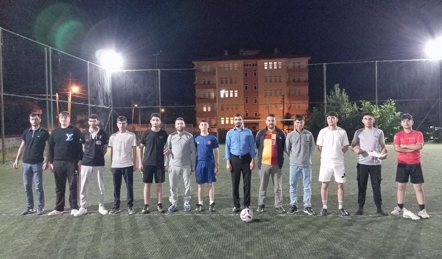 Boğazkale’de gençler futbol etkinliğinde buluştu