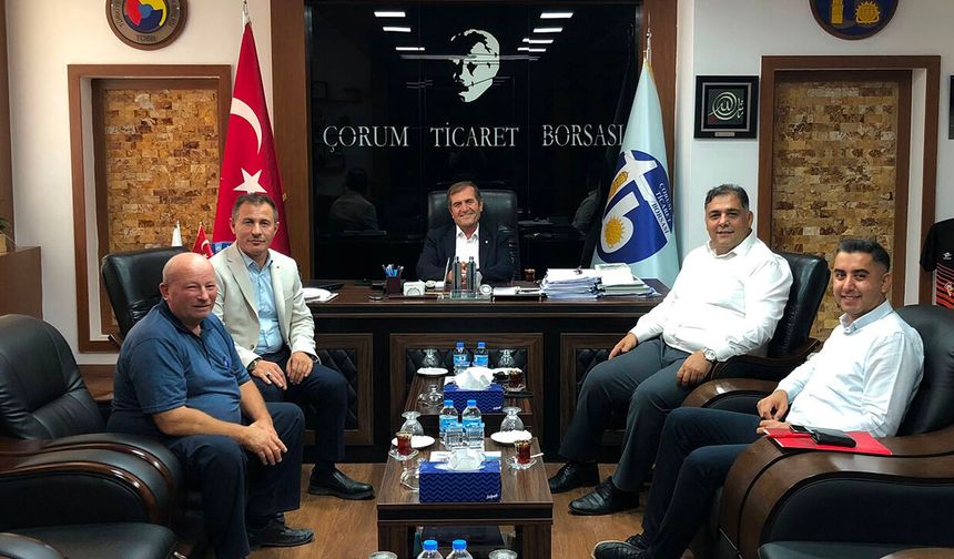 Hasan Çelik’ten veda ziyareti: Merzifon'a atandı