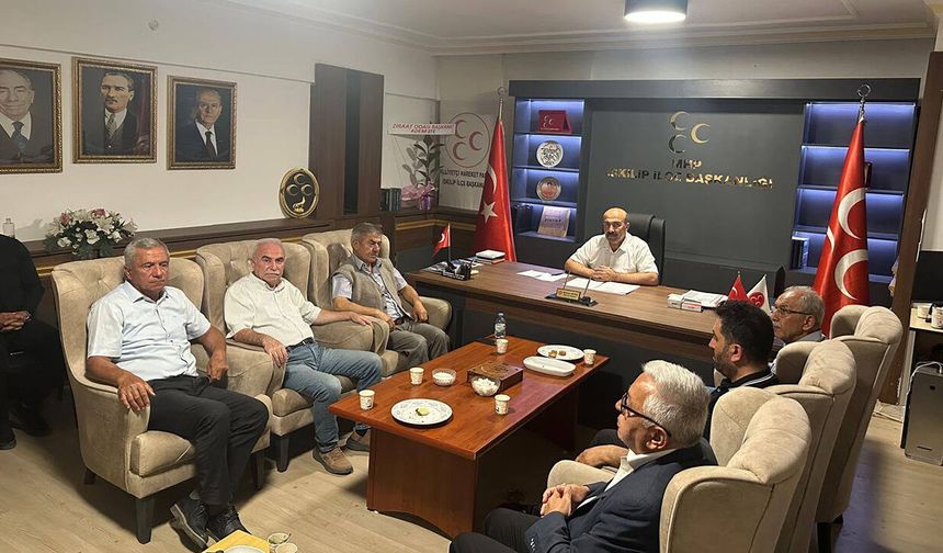 MHP İskilip teşkilatı kongre sonrası ilk toplantısını yaptı