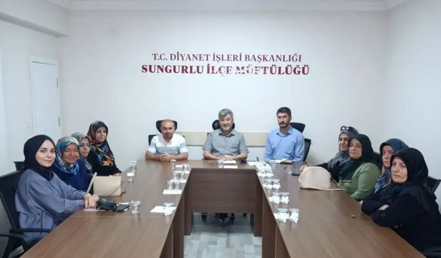 TDV Sungurlu Kadın Kolları için yol haritası belirlendi