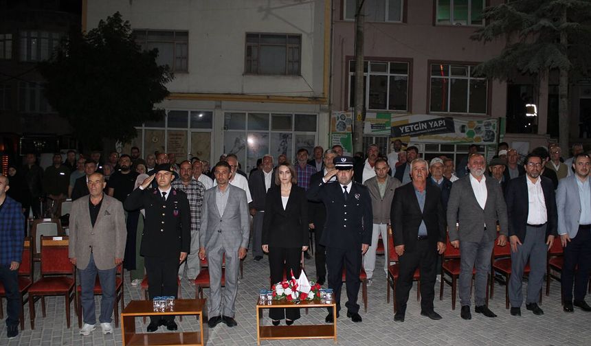 Mecitözü’nde 15 Temmuz anma programı düzenlendi