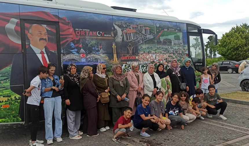 Ortaköylü kadınlara Samsun gezisi desteği