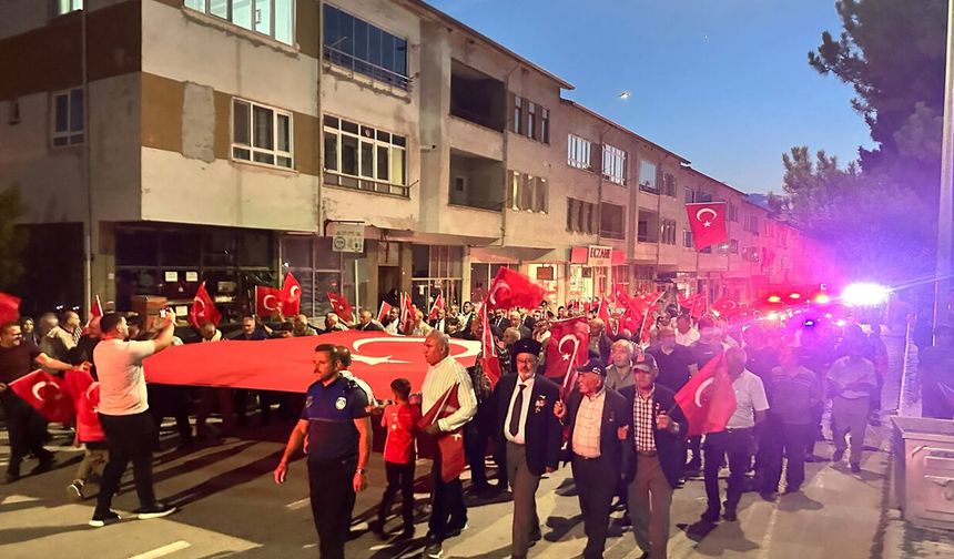 Uğurludağ’da 15 Temmuz şehitleri dualarla anıldı