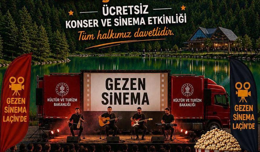 Gezen Sinema bu kez Laçin’de sinemaseverlerle buluşacak