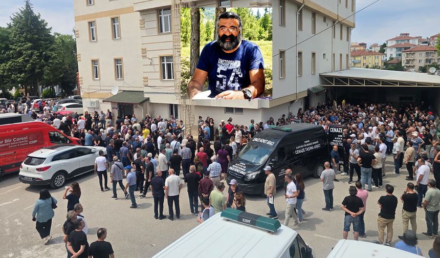 Öğretmen Özgür Yalçınkaya son yolculuğuna uğurlandı