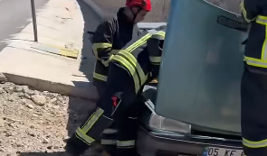 Çorum-Laçin yolunda trafik kazası