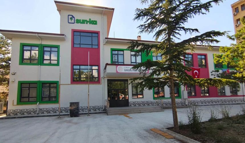 Tamamı hayırsever desteğiyle yapıldı! Okul kapılarını açacak