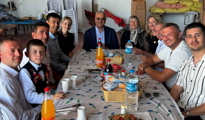 Yusuf Ahlatcı, Osman Gazi’nin sünnet merasimine katıldı