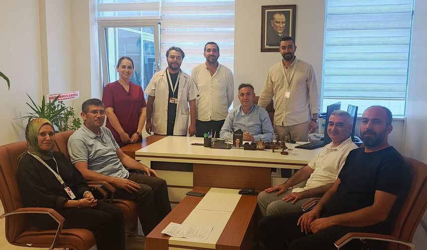 Sağlık-Sen'den Erol Olçok Eğitim ve Araştırma Hastanesine ziyaret