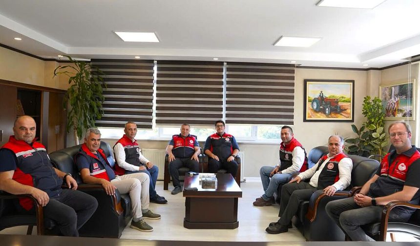 Çorum Tarım heyetinden Devrekani Besi OTB’ye inceleme ziyareti