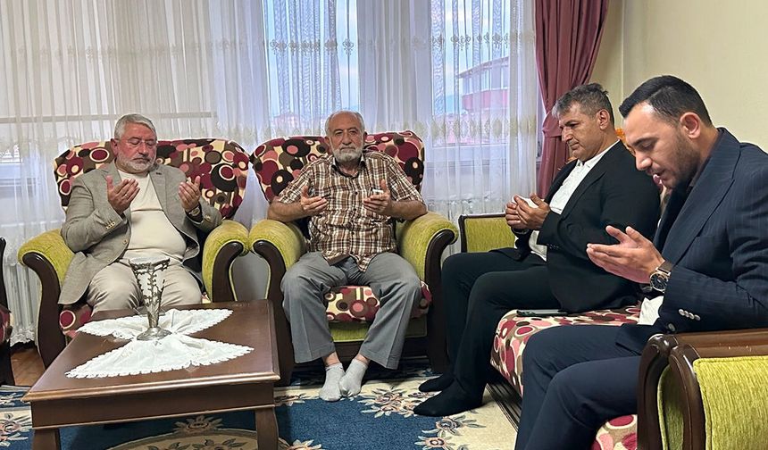 Başkan Aşgın’dan Aydın Hoşbaş’a taziye ziyareti