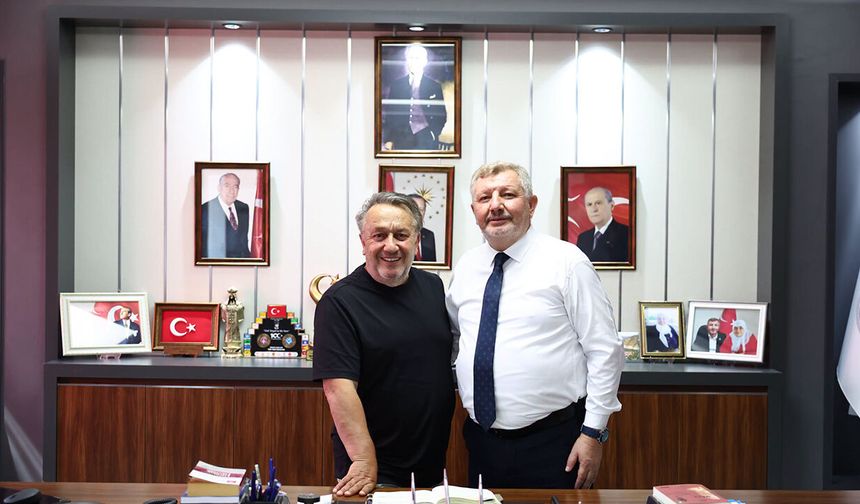 İsmail Türüt’ten Osmancık Belediyesi’ne ziyaret