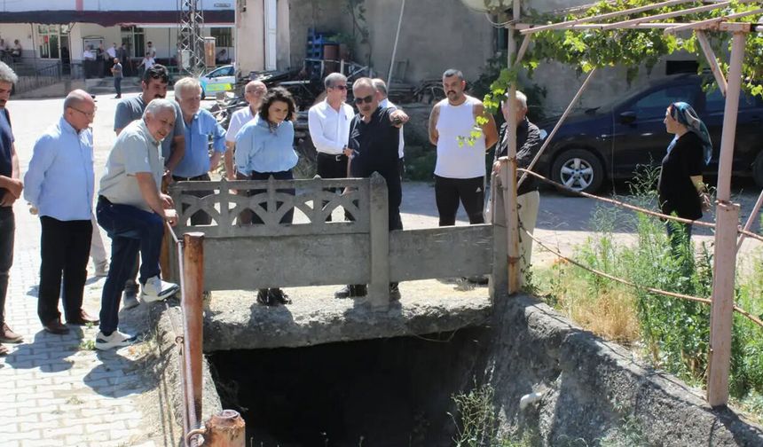 Kaymakam Gizem Tokur köylerdeki çalışmaları inceledi