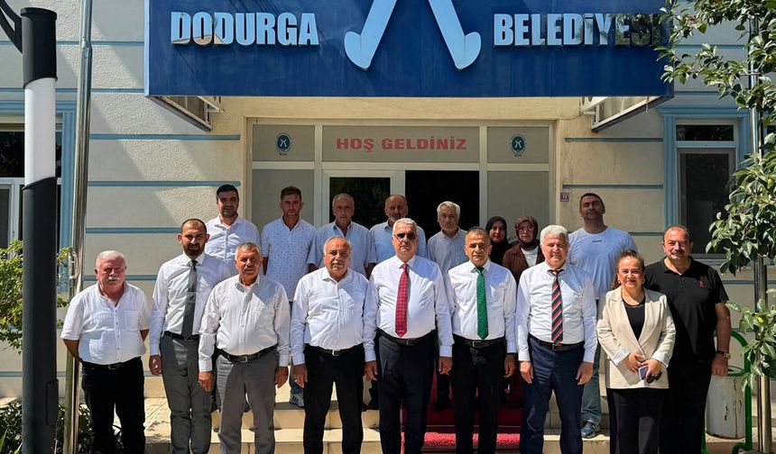 Ahlatcı’dan Dodurga Belediyesi’ne ziyaret