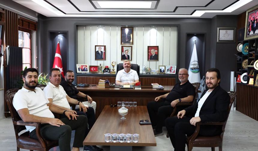 İş dünyasından Başkan Gelgör’e ziyaret