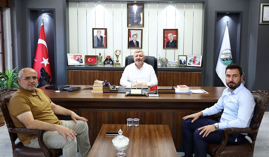 Hizmet-İş’ten Başkan Ahmet Gelgör’e ziyaret