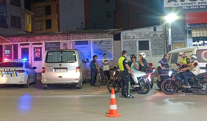 Osmancık’ta motosikletlere sıkı denetim